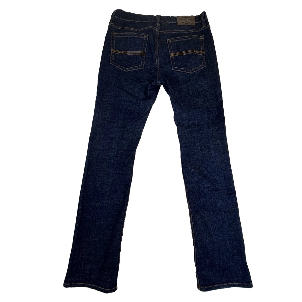 Cody James Jackson Slim Straight Men's Jeans Sz 34x36 Showdown Dark Wash EUC - Picture 3 of 10
